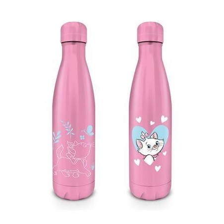 DISNEY - Les Aristochats "Marie- Coeurs & Fleurs" - Bouteille en métal