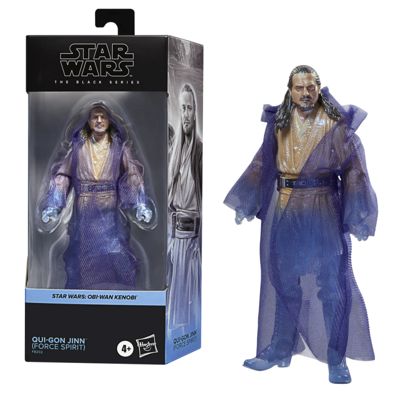 STAR WARS - Qui-Gon Jinn (Esprit de la Force) - Fig. Black Series 15cm STAR WARS - Qui-Gon Jinn (Esprit de la Force) - Fig. Black Series 15cm