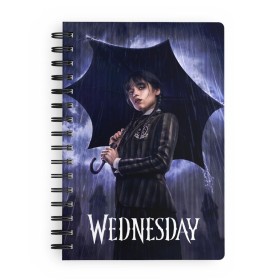 MERCREDI - Pluie - Notebook Effet Lenticulaire 3D - Format A5