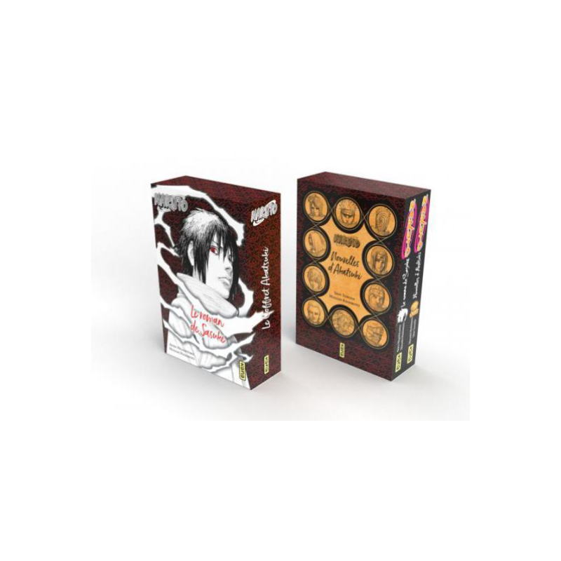 NARUTO - COFFRET ROMAN - AKATSUKI NARUTO - COFFRET ROMAN - AKATSUKI