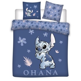 DISNEY - Parure de lit 240x220cm - Stitch Ohama '100% Coton'