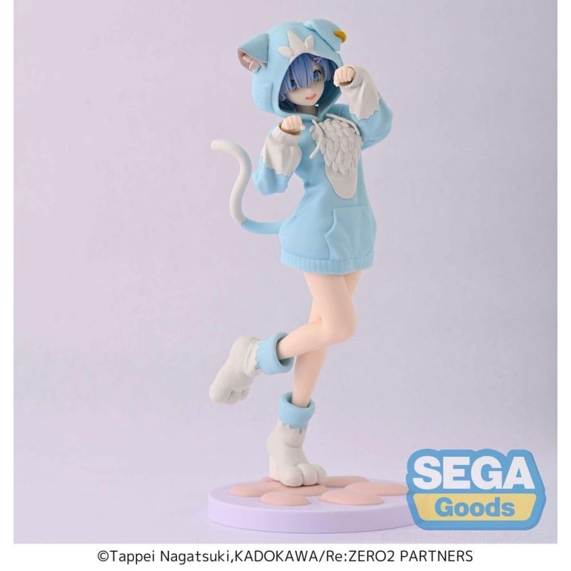 RE ZERO - Rem "Mofumofu Pack" - Statuette Luminasta 21cm RE ZERO - Rem "Mofumofu Pack" - Statuette Luminasta 21cm