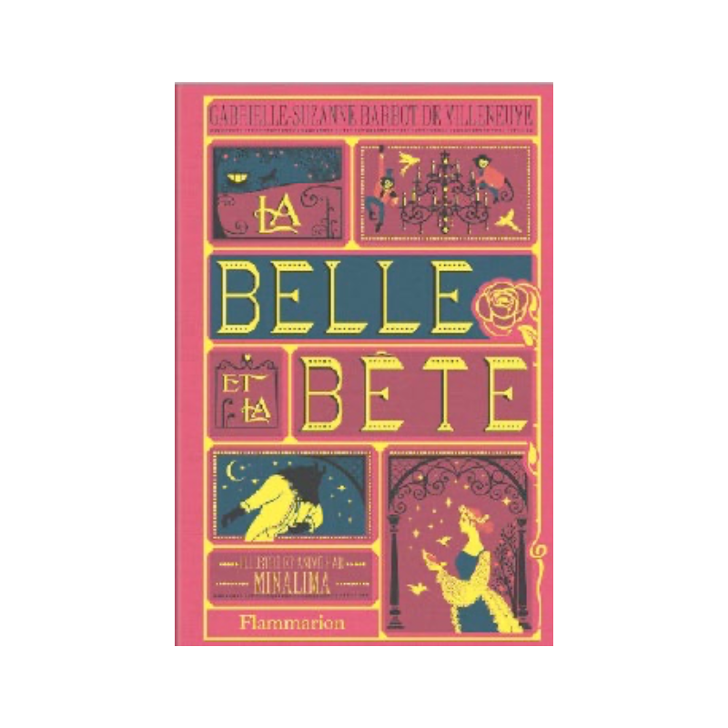LA BELLE ET LA BETE - Illustration par Minalima LA BELLE ET LA BETE - Illustration par Minalima
