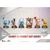 DISNEY 100TH - Disney Alphabet Art - Pack 6 Diorama Stage 10cm