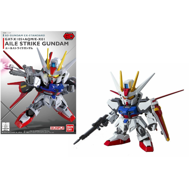GUNDAM - SD Gundam Ex-Standard Aile Strike Gundam - Model Kit GUNDAM - SD Gundam Ex-Standard Aile Strike Gundam - Model Kit