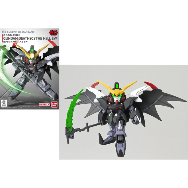 GUNDAM - SD Gundam Ex-Standard Gundam Deathscythe Hellew - Model Kit GUNDAM - SD Gundam Ex-Standard Gundam Deathscythe Hellew - Model Kit