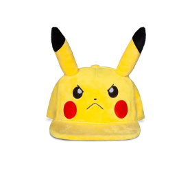 POKEMON - Pikachu Faché - Casquette Novelty Plush