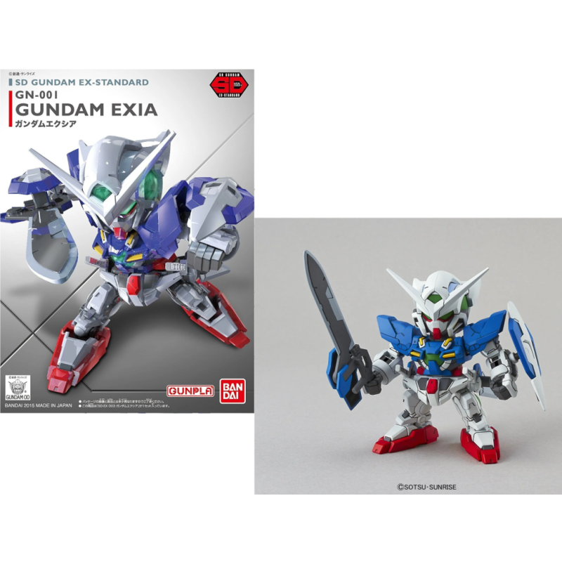 GUNDAM - SD Gundam EX-Standard 003 Gundam Exia - Model Kit GUNDAM - SD Gundam EX-Standard 003 Gundam Exia - Model Kit
