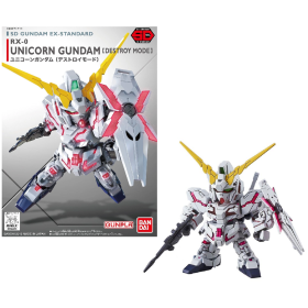 GUNDAM - SD Gundam EX-Standard 005 Unicorn (Destroy Mode) - Model Kit