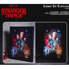 STRANGER THINGS - Vecna - Canvas Lumineux 40X30 Cm
