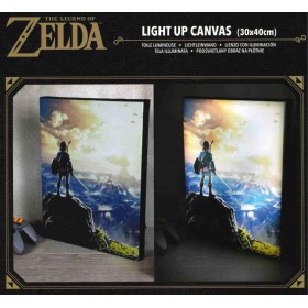 LEGEND OF ZELDA - Into The Wilds - Canvas Lumineux 40X30 Cm