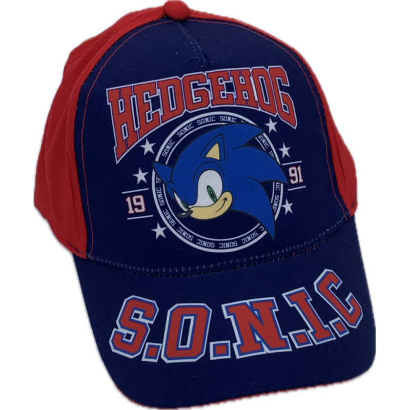 SONIC - Sonic 1991 - Casquette Rouge Enfant 54cm SONIC - Sonic 1991 - Casquette Rouge Enfant 54cm