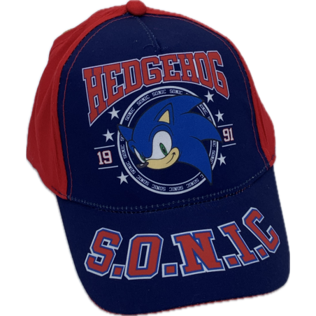 SONIC - Sonic 1991 - Casquette Rouge Enfant 54cm