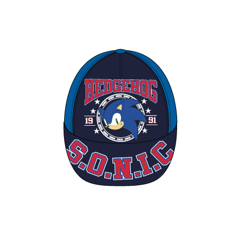 SONIC - Sonic 1991 - Casquette Bleu Enfant 54cm