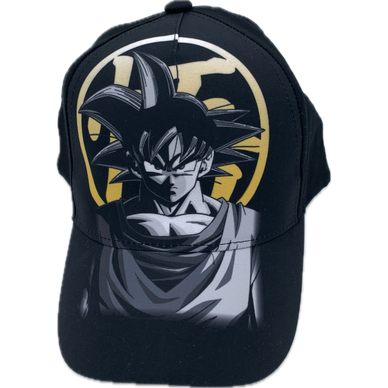 DRAGON BALL Z - Goku - Casquette Noir Enfant 56cm DRAGON BALL Z - Goku - Casquette Noir Enfant 56cm