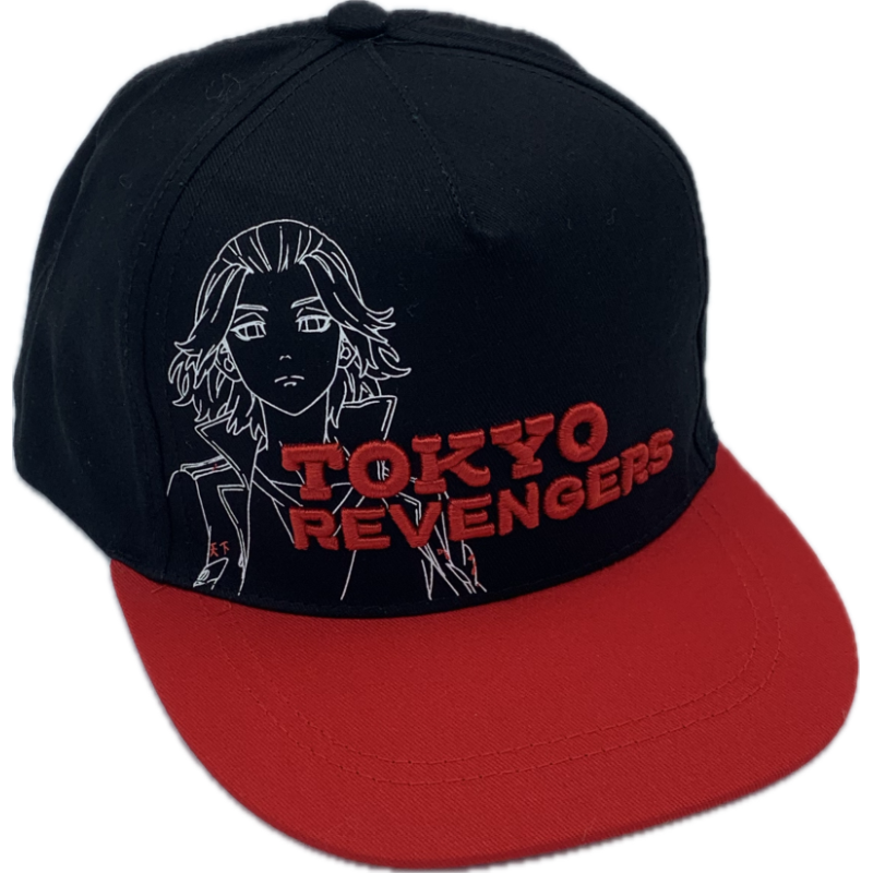TOKYO REVENGERS - Manjiro Sano - Casquette Noir Enfant 56cm TOKYO REVENGERS - Manjiro Sano - Casquette Noir Enfant 56cm