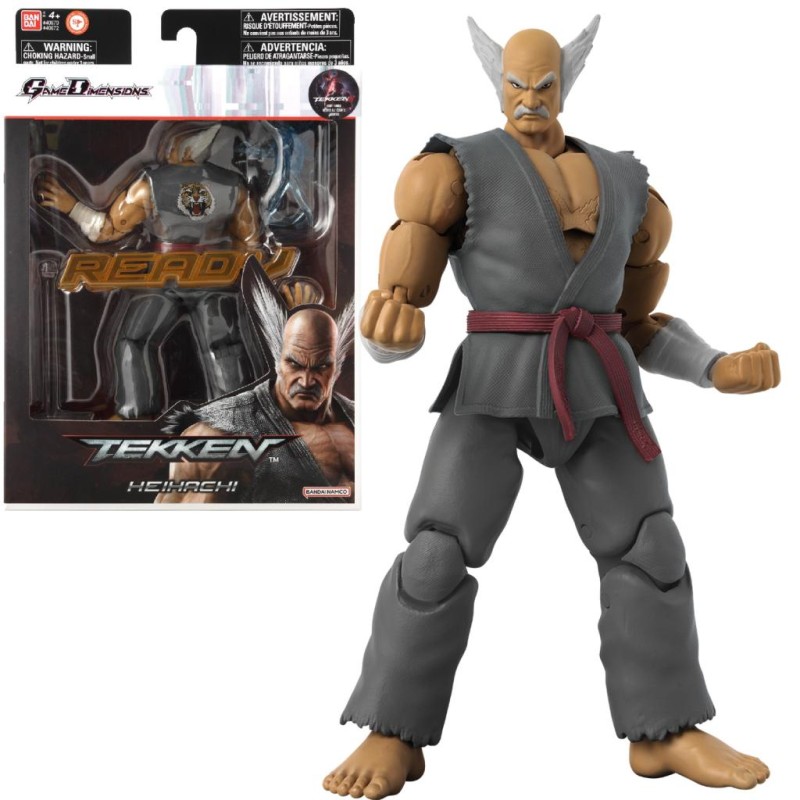 TEKKEN - Heihachi Mishima - Figurine Game Dimension TEKKEN - Heihachi Mishima - Figurine Game Dimension