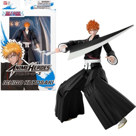 BLEACH - Kurosaki Ichigo  - Figurine Anime Heroes 17cm