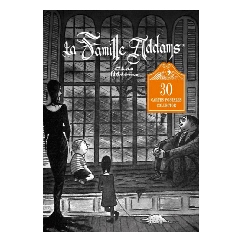 LA FAMILLE ADDAMS - Le coffret de cartes postales LA FAMILLE ADDAMS - Le coffret de cartes postales