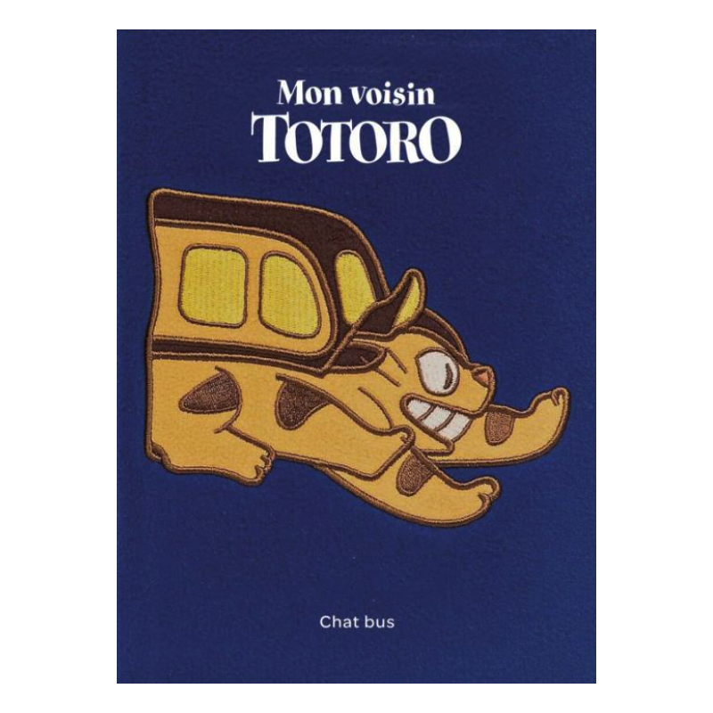 GHIBLI - Carnet Peluche - Mon Voisin Totoro - Chat Bus GHIBLI - Carnet Peluche - Mon Voisin Totoro - Chat Bus