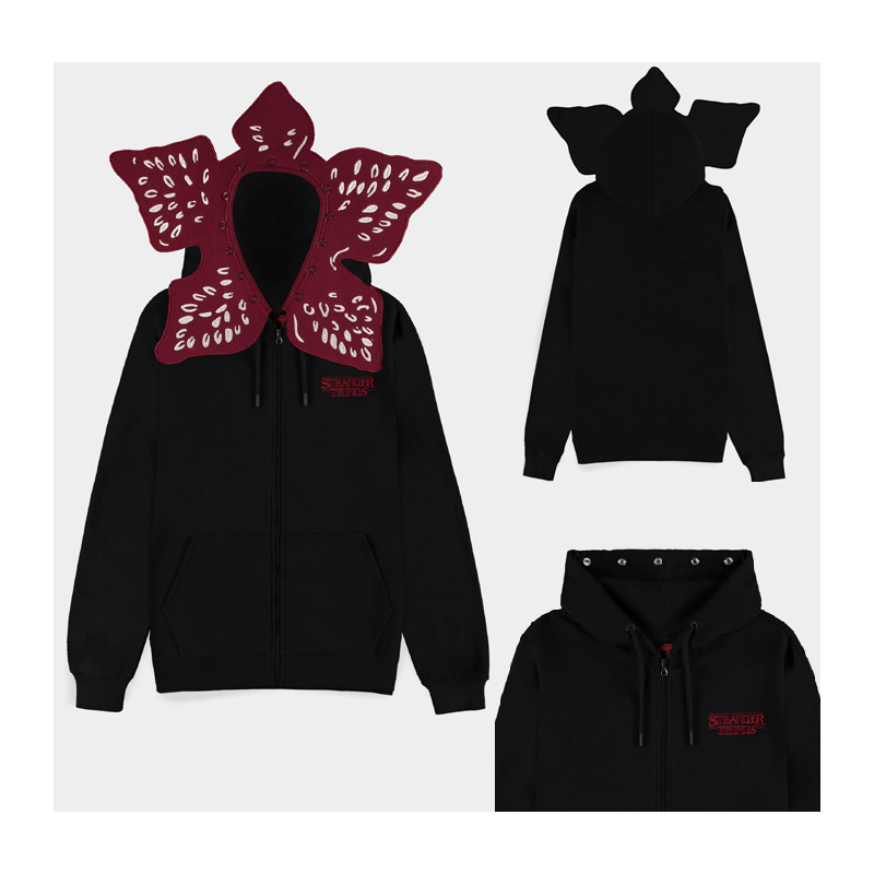 STRANGER THINGS - Demogorgon - Pull à Capuche Novelty (2XL) STRANGER THINGS - Demogorgon - Pull à Capuche Novelty (2XL)