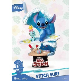 DISNEY - Stitch Surf - Diorama D-Stage Summer Series 15cm