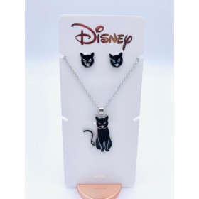 HOCUS POCUS - Set Collier + 1 Paire de Boucles d'oreilles - 3 Pc.