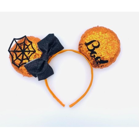 MINNIE - Halloween - Serre-Tête Orange