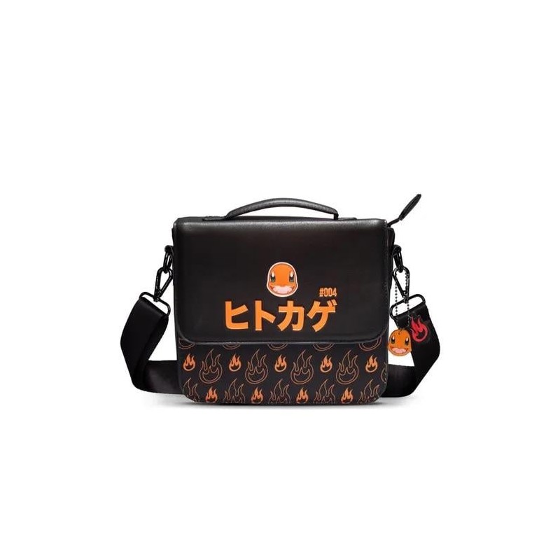 POKEMON - Salamèche 004 - Sac à Bandoulière Similicuir '22x7x18cm' POKEMON - Salamèche 004 - Sac à Bandoulière Similicuir '22x7x18cm'