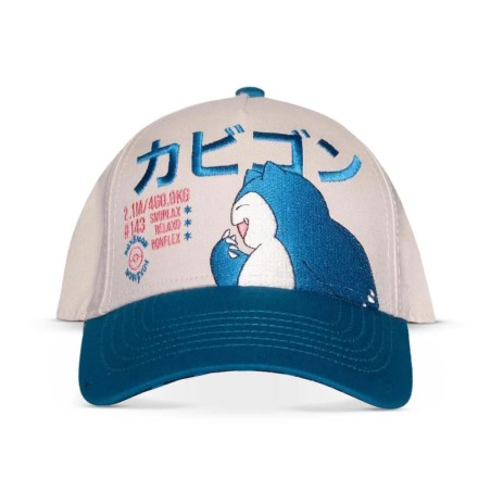 POKEMON - Ronflex 143 - Casquette Ajustable