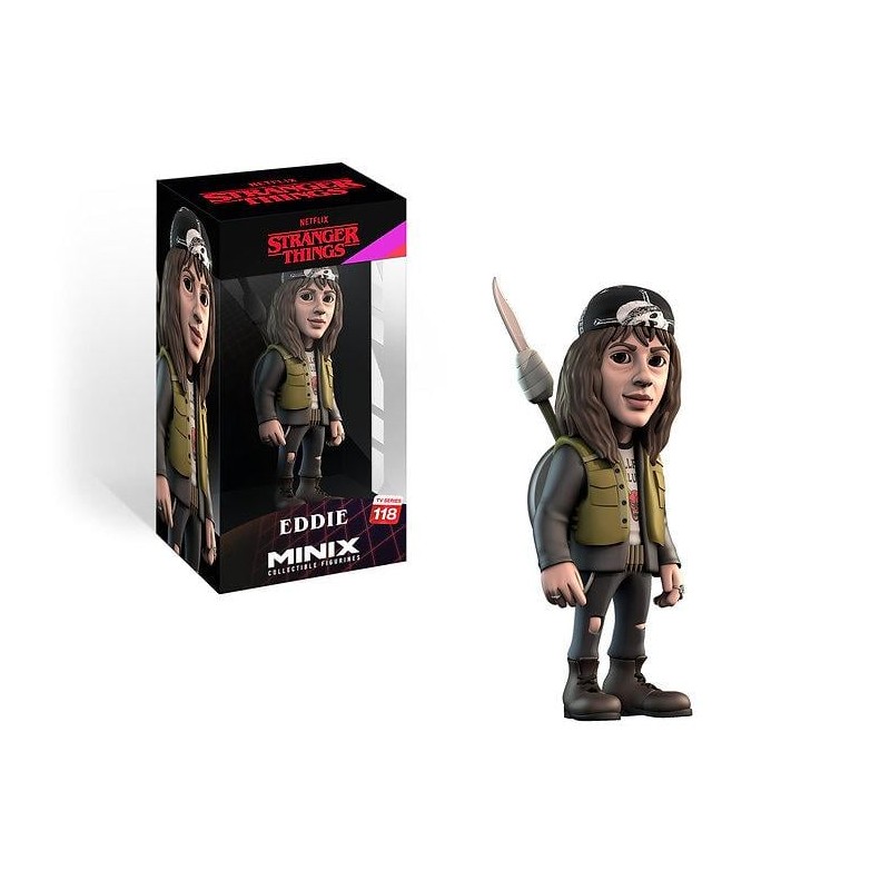 STRANGER THINGS - Eddie - Figurine Minix 118 12cm STRANGER THINGS - Eddie - Figurine Minix 118 12cm