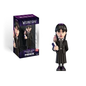 MERCREDI - Mercredi Adams avec la Chose - Figurine Minix 123 12cm