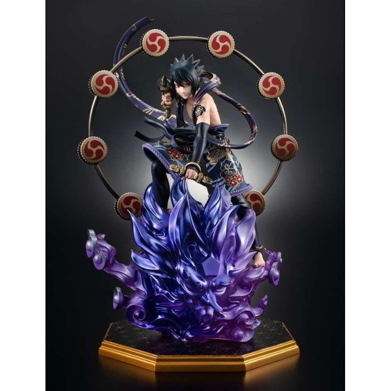 NARUTO SHIPPUDEN - Sasuke "Dieu du Tonnerre" - Statuette G.E.M. 28cm NARUTO SHIPPUDEN - Sasuke "Dieu du Tonnerre" - Statuette G.E.M. 28cm