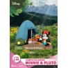 DISNEY - Minnie & Pluto - Diorama D-Stage Campsite Series 10cm
