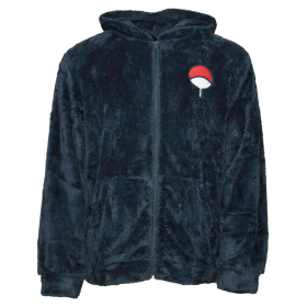 NARUTO - Uchiha - Sweat Fluffy à Capuche (L/XL)
