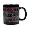 RETOUR VERS LE FUTUR - Tableau de Bord - Mug Céramique "14x12x10cm"