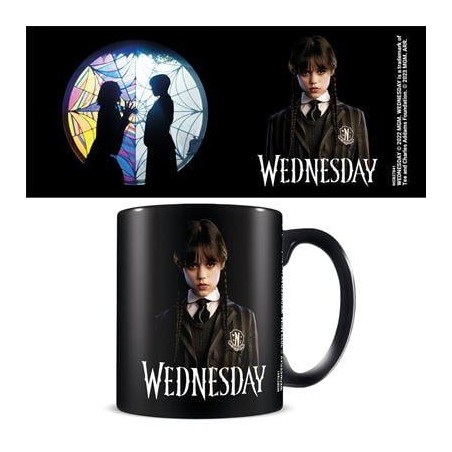 MERCREDI - Black Mug - 315 ml - Friendship