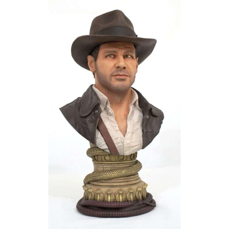 INDIANA JONES - Indiana Jones - Buste Legends 3D 1/2 25cm INDIANA JONES - Indiana Jones - Buste Legends 3D 1/2 25cm