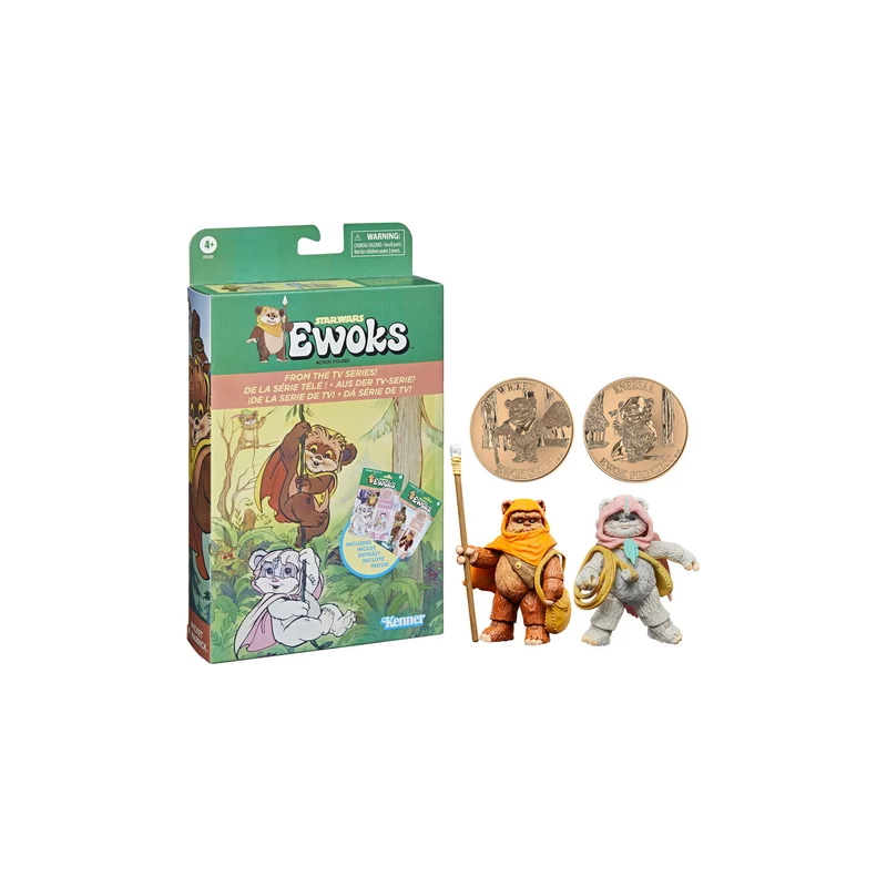 STAR WARS - Wicket et Kneesa - Figurine Vintage Collection 10cm STAR WARS - Wicket et Kneesa - Figurine Vintage Collection 10cm