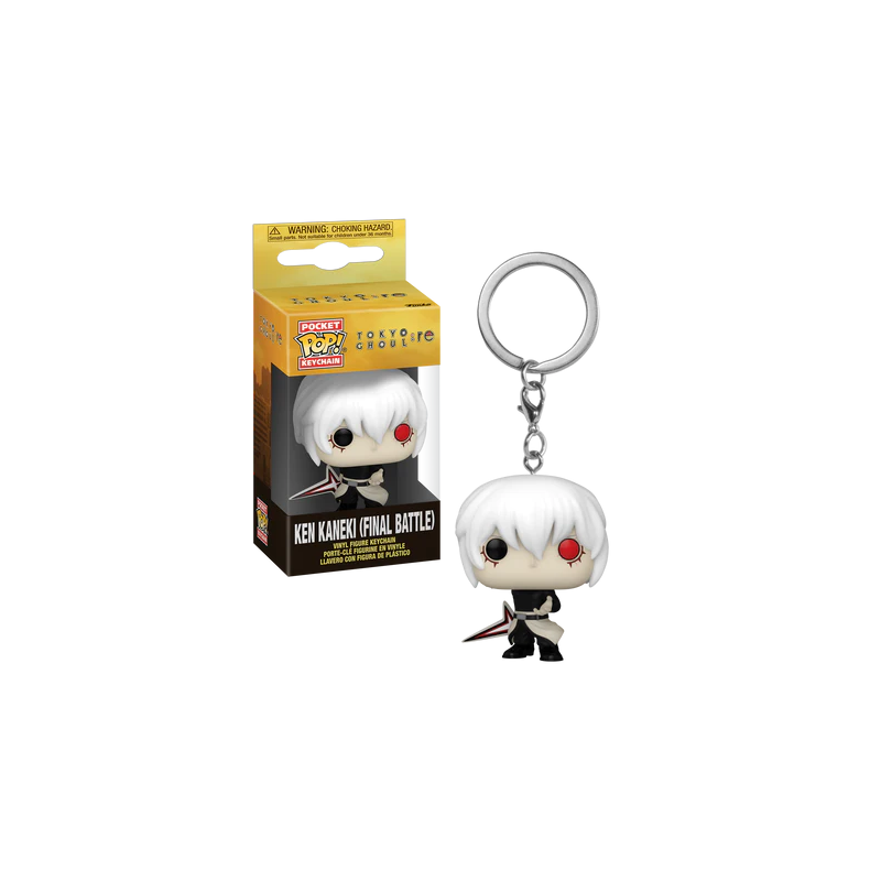 TOKYO GHOUL RE - Pocket Pop Keychains - Ken Kaneki (Dernière Bataille) TOKYO GHOUL RE - Pocket Pop Keychains - Ken Kaneki (Dernière Bataille)