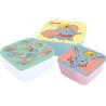 DISNEY - Dumbo - Boîtes à Snack - 3 pcs