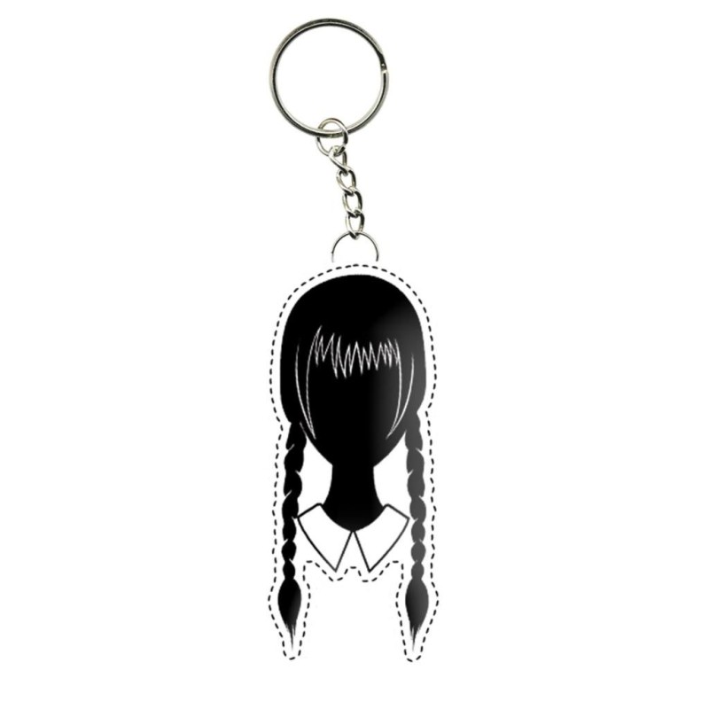 MERCREDI - Mercredi Head - Porte-clés en Caoutchouc MERCREDI - Mercredi Head - Porte-clés en Caoutchouc