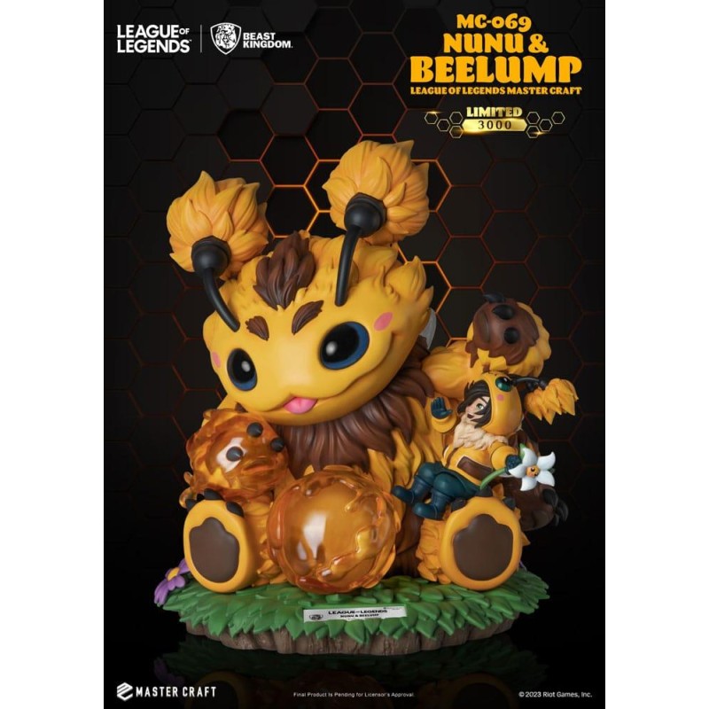 LEAGUE OF LEGENDS - Nunu & Beelump - Statuette Master Craft 35cm LEAGUE OF LEGENDS - Nunu & Beelump - Statuette Master Craft 35cm