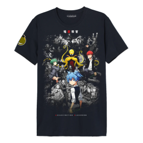 ASSASSINATION CLASSROOM - Saison 2 - T-Shirt Oversize Homme (XL)