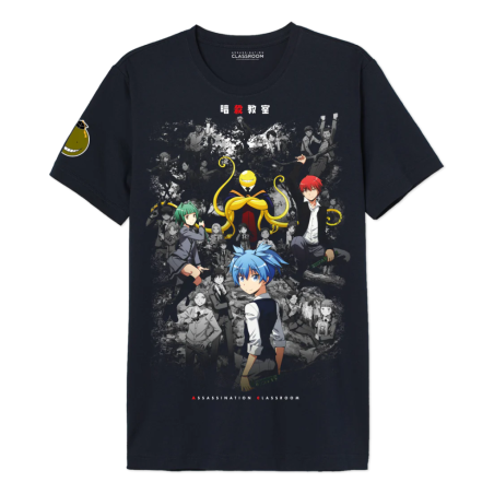 ASSASSINATION CLASSROOM - Saison 2 - T-Shirt Oversize Homme (XL)