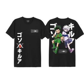 HUNTER X HUNTER - Gon & Killua - T-Shirt Oversize Homme (XXL)