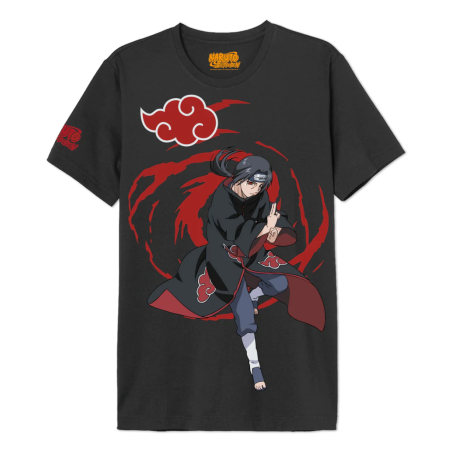NARUTO SHIPPUDEN - Itashi Akatsuki - T-Shirt Oversize Homme (XS)