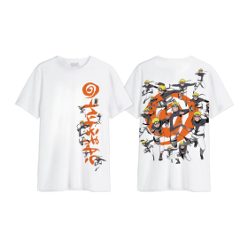 NARUTO SHIPPUDEN - Multiclonage - T-Shirt Oversize Homme (L)