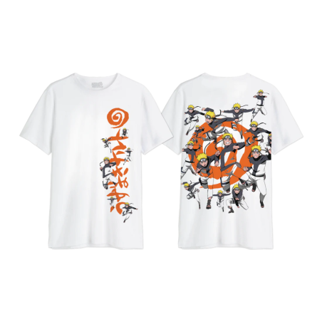 NARUTO SHIPPUDEN - Multiclonage - T-Shirt Oversize Homme (L)