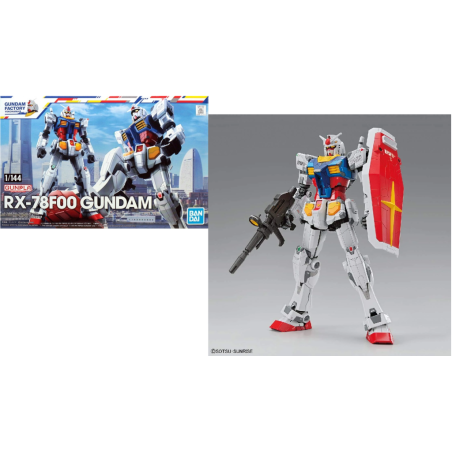 GUNDAM - 1/144 RX-78F00 Gundam - Model Kit